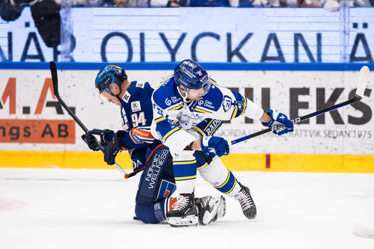 Växjös Joel Persson och Leksands John Quenneville