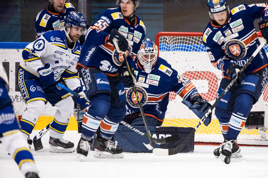 Växjös målvakt Emil Larmi