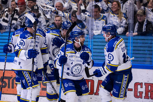 Leksands Oskar Lang jubel