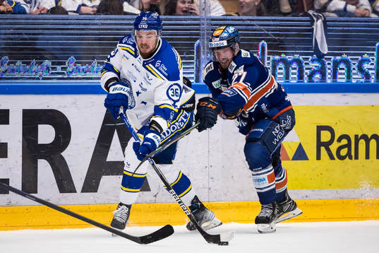 Leksands Lucas Elvenes och Växjös Martin Lundberg