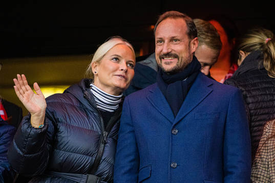 Crown Princess Mette-Marit and Crown Prince Haakon of