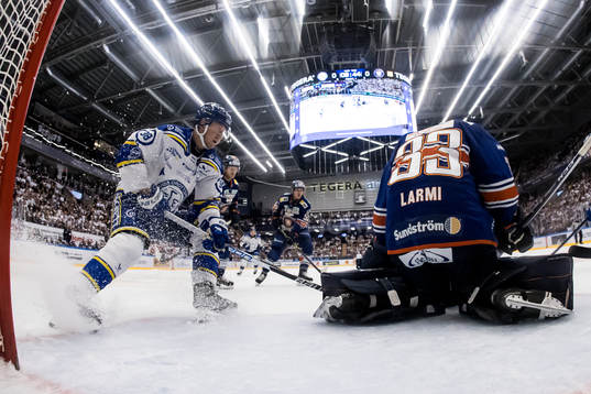 under ishockeymatchen i SHL mellan Leksand och Växjö