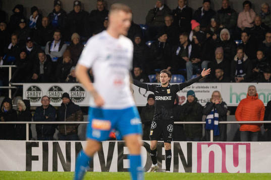 IFK Göteborgs Gustaf Norlin jublar