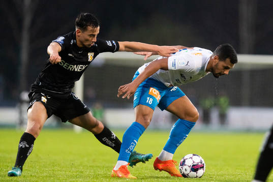 IFK Göteborgs Hussein Carneil och Värnamos Wenderson