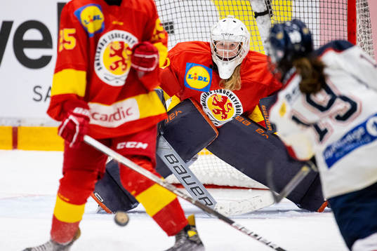 Smålands målvakt Maja Helge