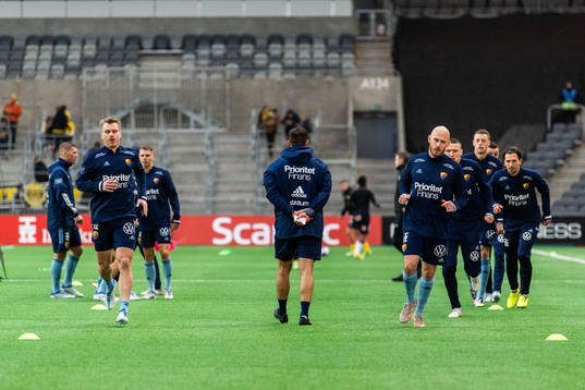 Djurgårdens Rasmus Schuller och Magnus Eriksson