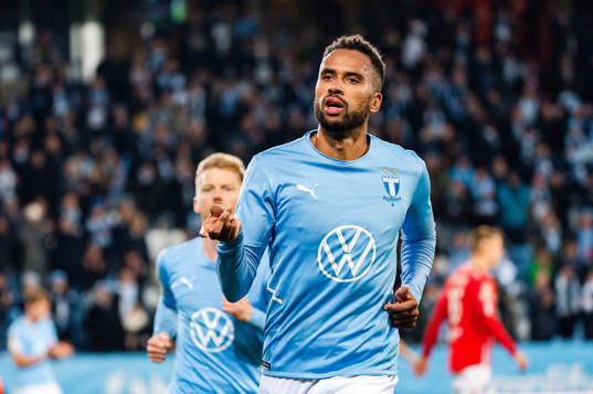 Malmö FFs Isaac Kiese Thelin jublar