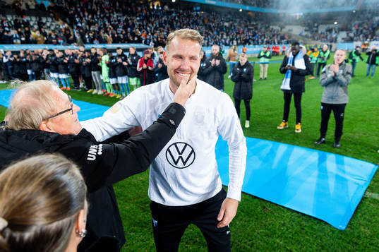Malmö FFs Ola Toivonen avtackas
