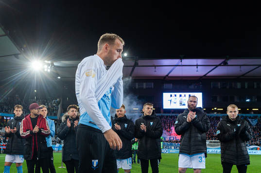 Malmö FFs Ola Toivonen avtackas