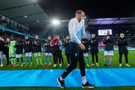 Malmö FFs Ola Toivonen avtackas