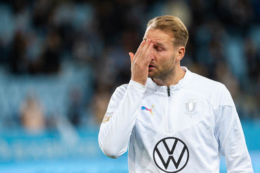 Malmö FFs Ola Toivonen avtackas