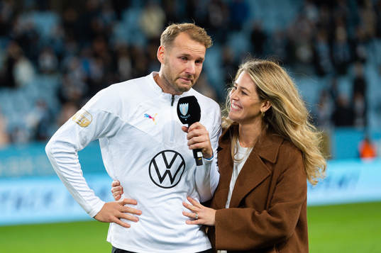 Malmö FFs Ola Toivonen avtackas