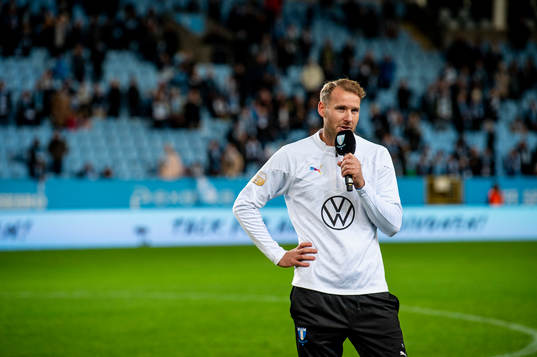 Malmö FFs Ola Toivonen avtackas