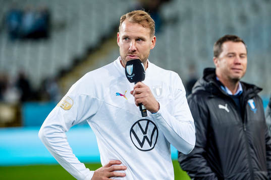 Malmö FFs Ola Toivonen avtackas