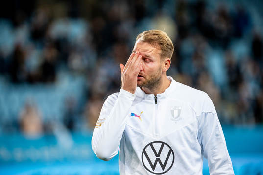 Malmö FFs Ola Toivonen avtackas