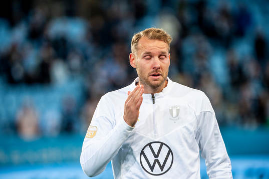 Malmö FFs Ola Toivonen avtackas
