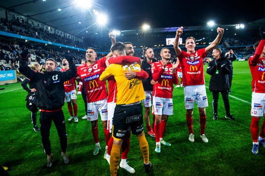 Jubel i Degerfors