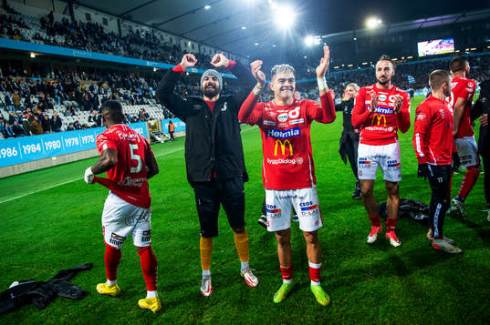 Jubel i Degerfors