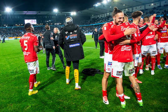 Jubel i Degerfors