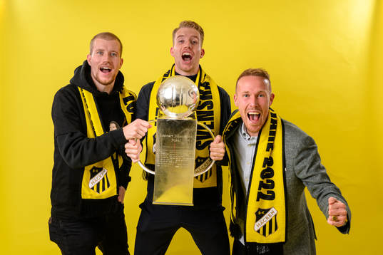 Häckens Simon Gustafson, Samuel Gustafson och Mikkel