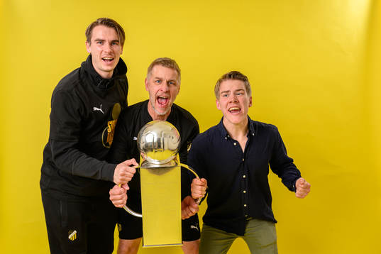 Häckens materialare Patrik Johansson, Kjell-Ove Johansson