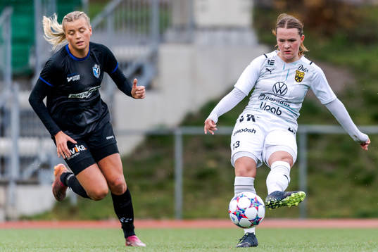 Växjös Matilda Nivard och Umeås Blossom Davis