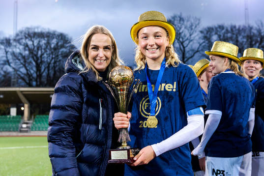 Svenska spels Anna Ekström och Umeås Tilda Sörlén