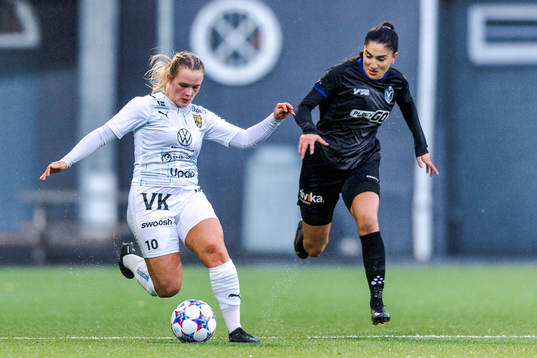 Umeås Alma Davis och Växjös Izabell Afram
