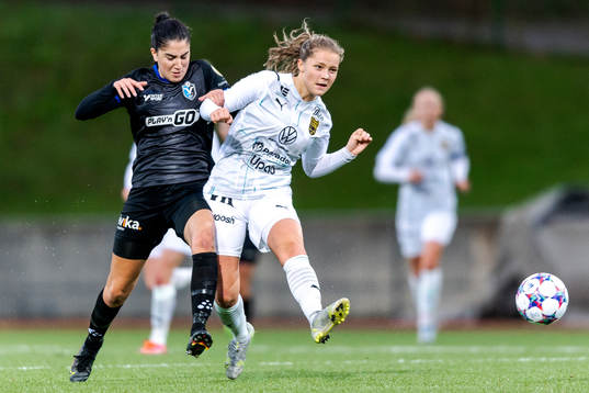 Växjös Izabell Afram och Umeås Lotta Anderhed