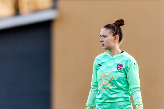 FC Rosengårds målvakt Matilda Söderblom deppar