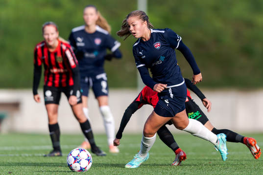 FC Rosengårds Tilde Björklund och Brommapojkarnas Vera
