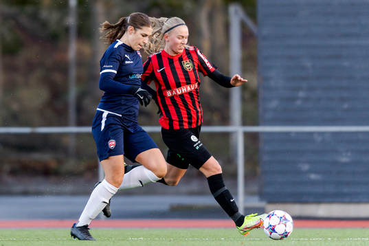 FC Rosengårds Vera Ivarsson och Brommapojkarnas Saga