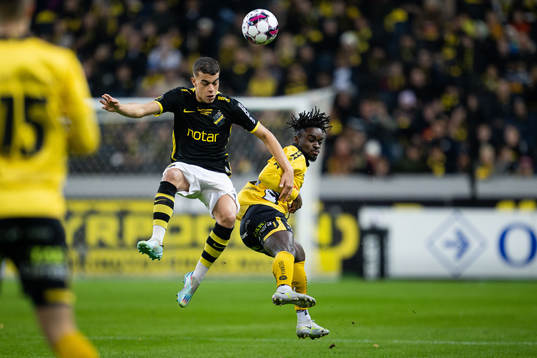AIKs Yasin Ayari och Elfsborgs Emmanuel Boateng