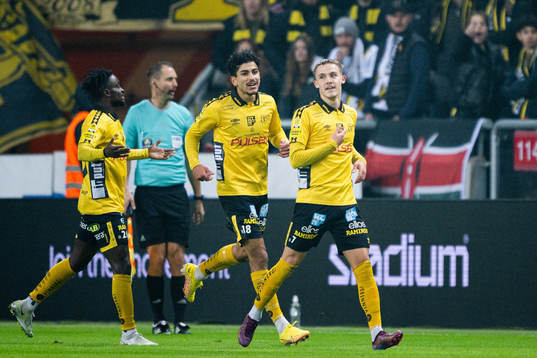 Elfsborgs Jacob Ondrejka jublar