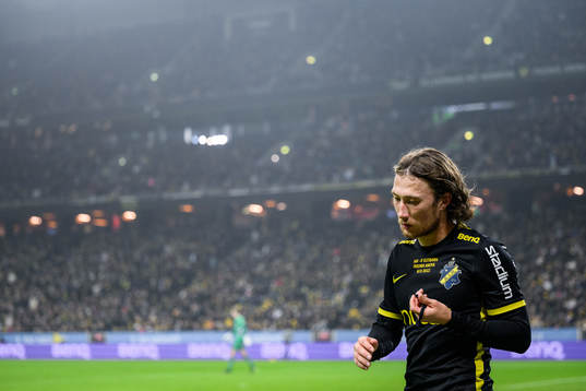 AIKs Axel Björnström deppar