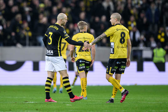 AIKs Per Karlsson och Elfsborgs Sebastian Holmen