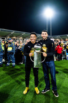 Häckens Momodou Lamin Sonko och Leonardo Farah Shahin