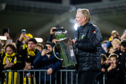 Svenska Fotbollsförbundets ordförande Karl-Erik Nilsson