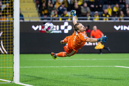 IFK Norrköpings målvakt Oscar Jansson