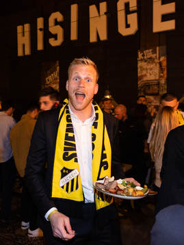 Häckens målvakt Peter Abrahamsson