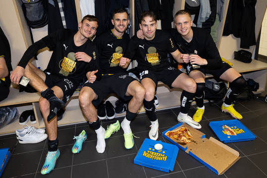 Häckens Oscar Uddenäs, Kadir Hodzic, Lars Olden Larsen
