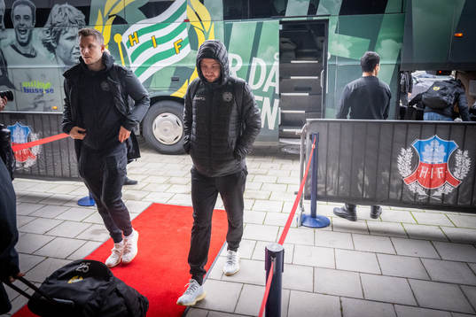 Hammarbys Richard Magyar och Darijan Bojanić