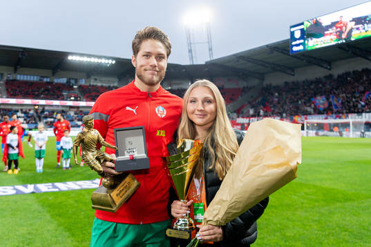 Årets HIFare Kalle Joelsson och Tilda Jonhag uppmärksammas