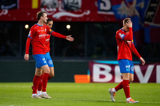 Helsingborgs Rasmus Jönsson och Casper Widell deppar