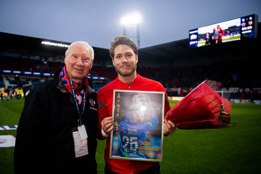 Helsingborgs målvakt Kalle Joelsson får pris
