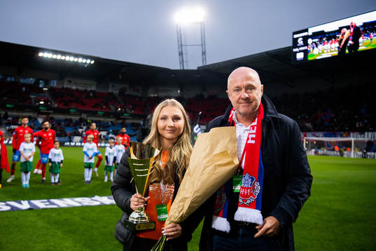 Tilda Jonhag, Årets HIFare dam och ordförande Kjell