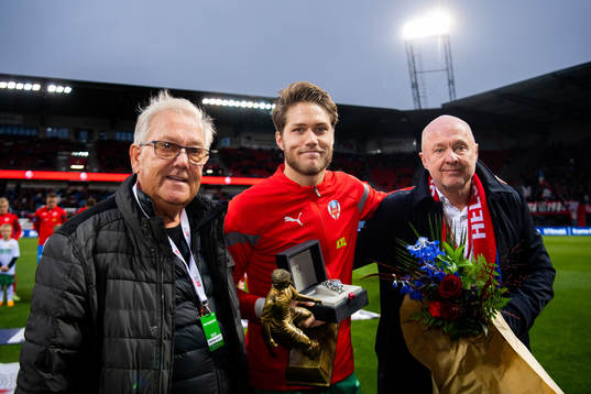Kalle Joelsson, Årets HIFare herr och ordförande Kjell