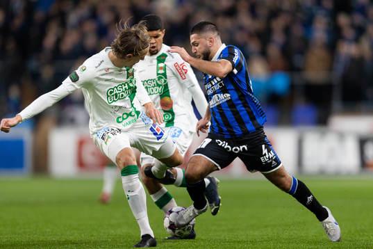 Varbergs Joakim Lindner och Sirius Edi Sylisufaj