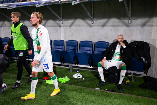 Varbergs spelare deppar