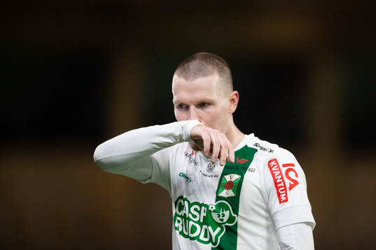 Varbergs Anton Liljenbäck deppar
